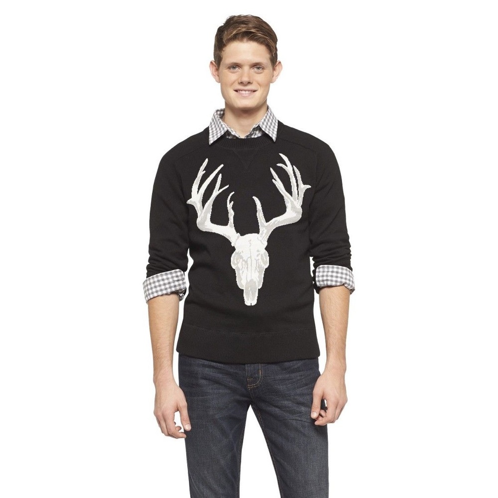 Skull Print Sweater
